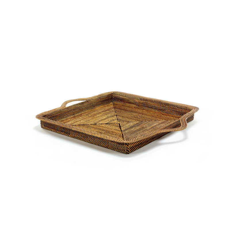 Calaisio Rattan Decorative Tray Perigold